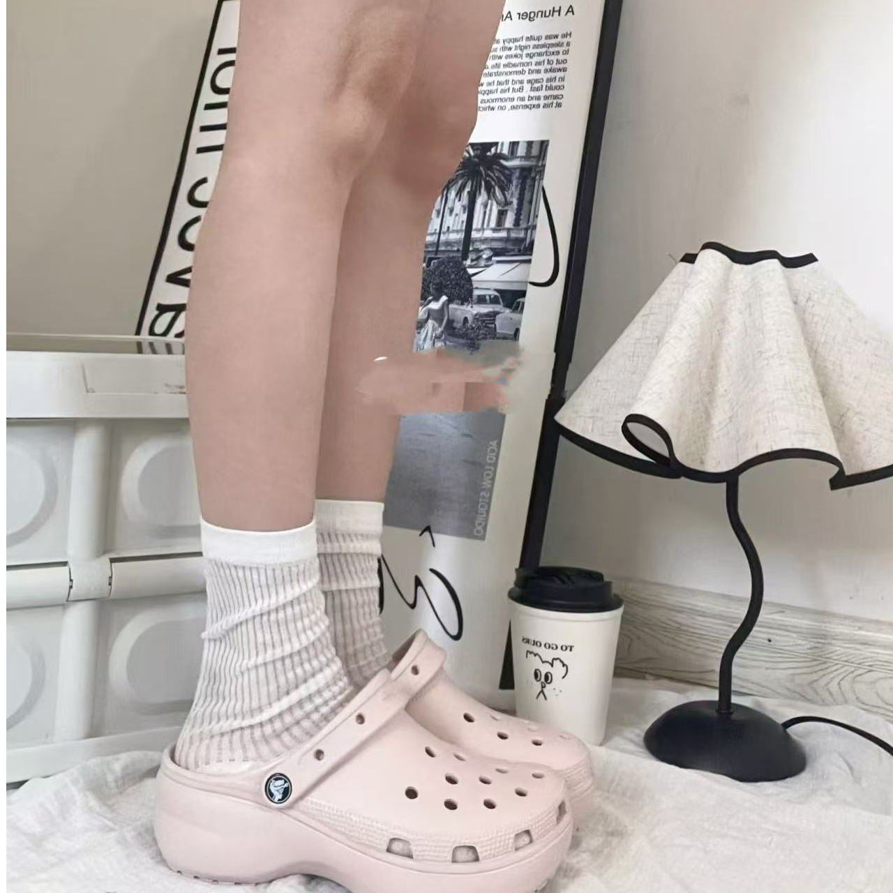 【重磅原单】(经典云朵款增高 4cm)洞洞鞋夏季厚底增高女款轻便沙滩