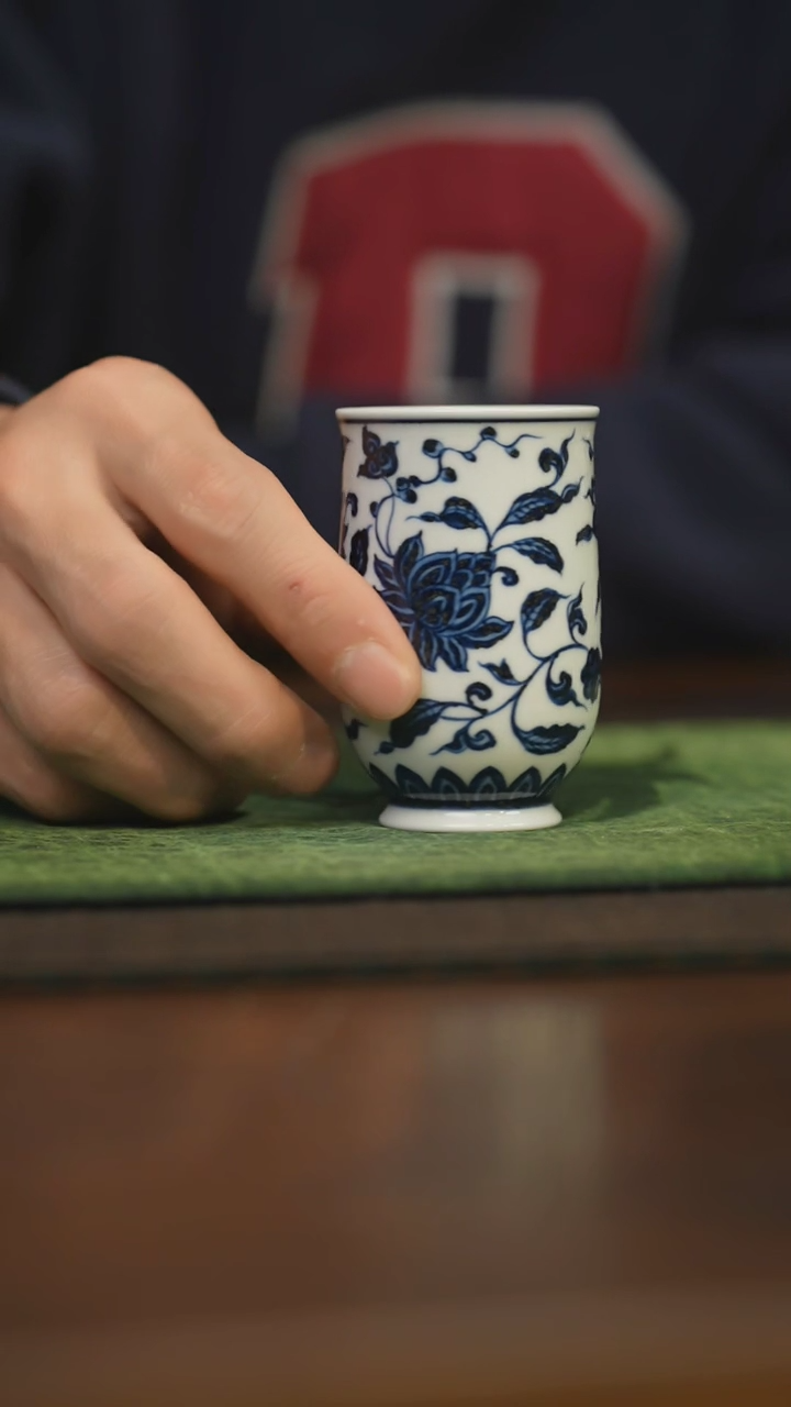 【闪购商品】杯柴窑青花破价福利