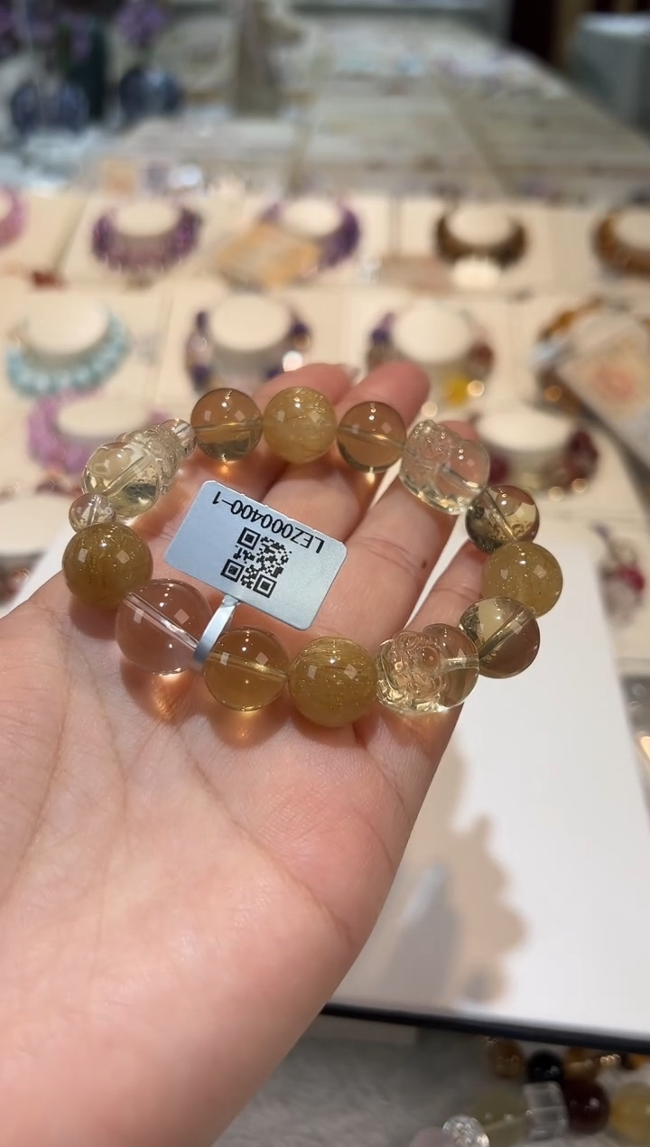 未镶嵌手串水晶手串