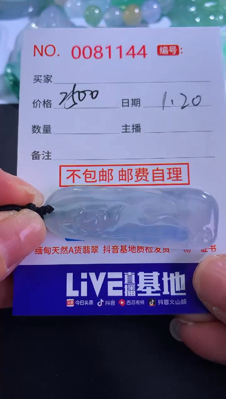 【闪购商品】翡翠颈饰未镶嵌！