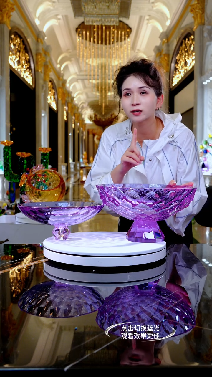 琉璃摆件LF0111艺术果碗
