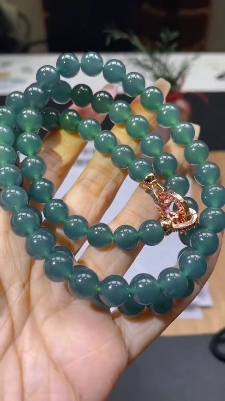 【闪购商品】翡翠套链未镶嵌00062427