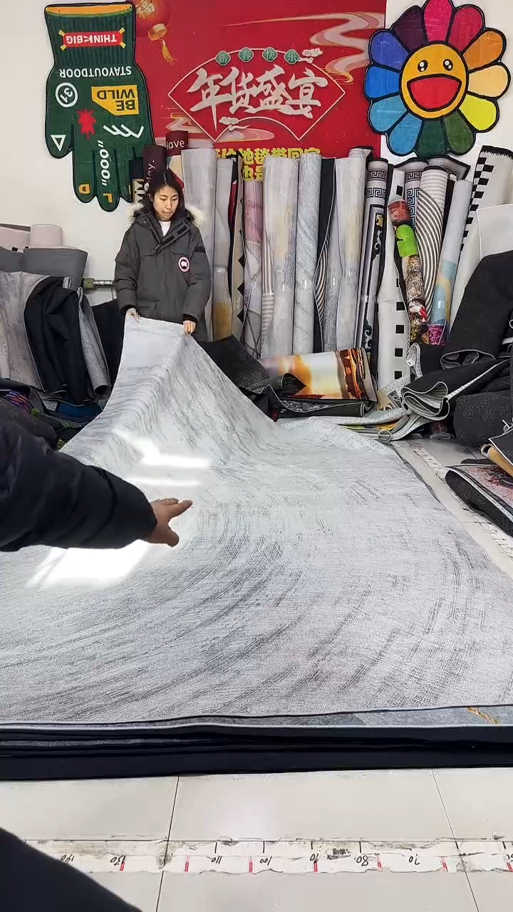 棉麻绒010 200*300瑕疵