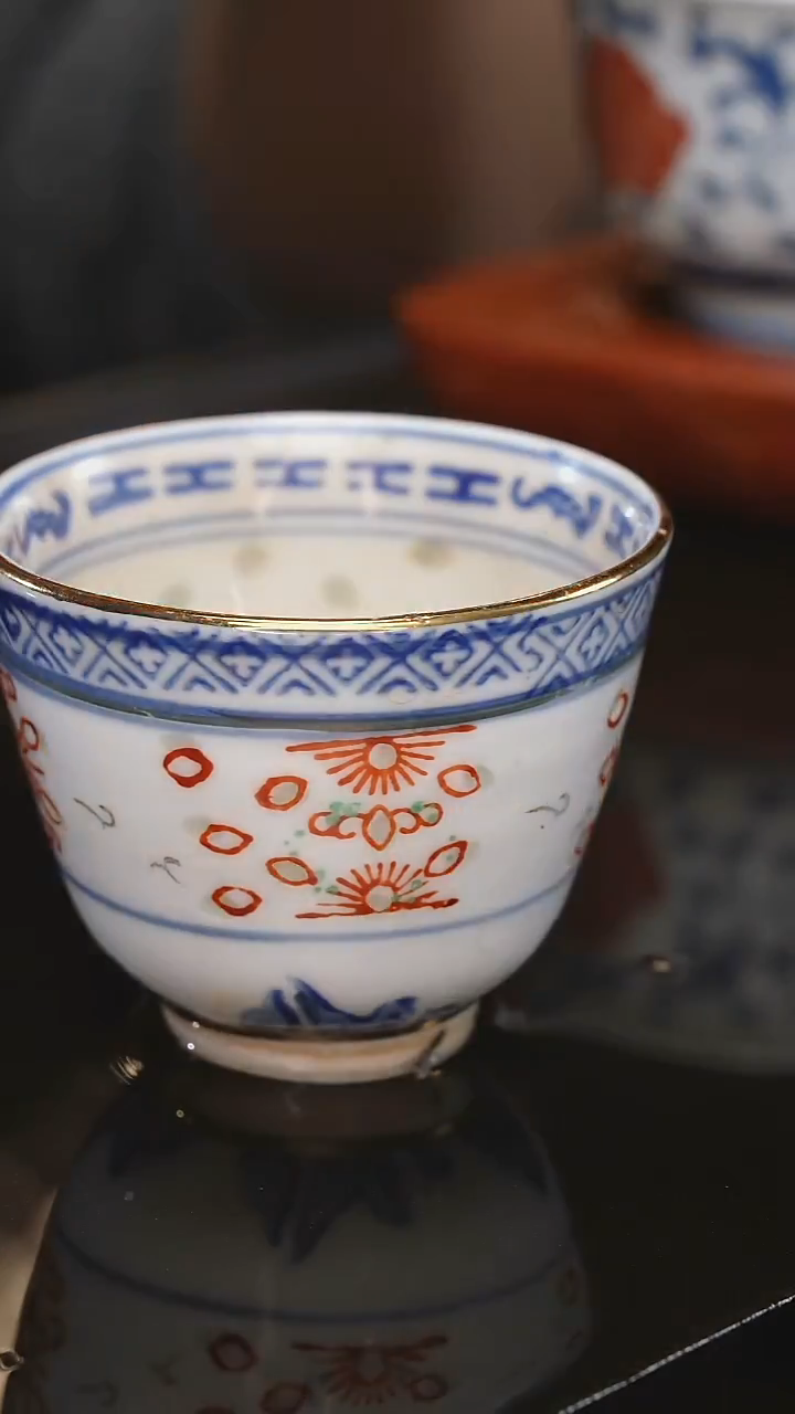 茶壶紫砂玲珑杯，40cc