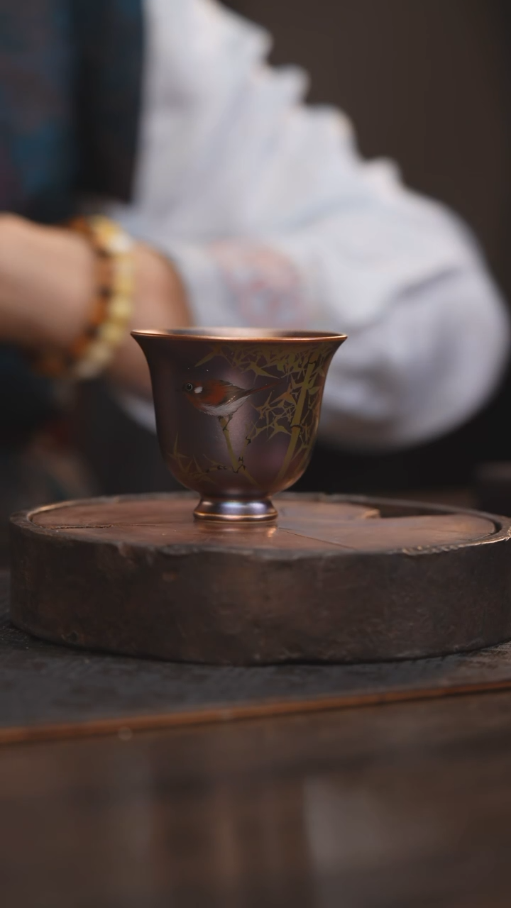 【闪购商品】杯203柴烧柴房陶瓷｜手绘窑宝单杯