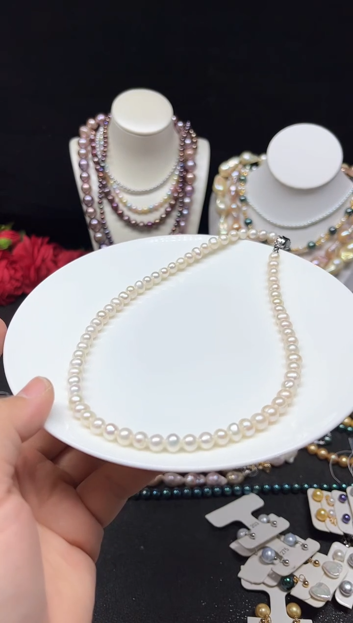 【闪购商品】淡水珍珠颈饰未镶嵌多人