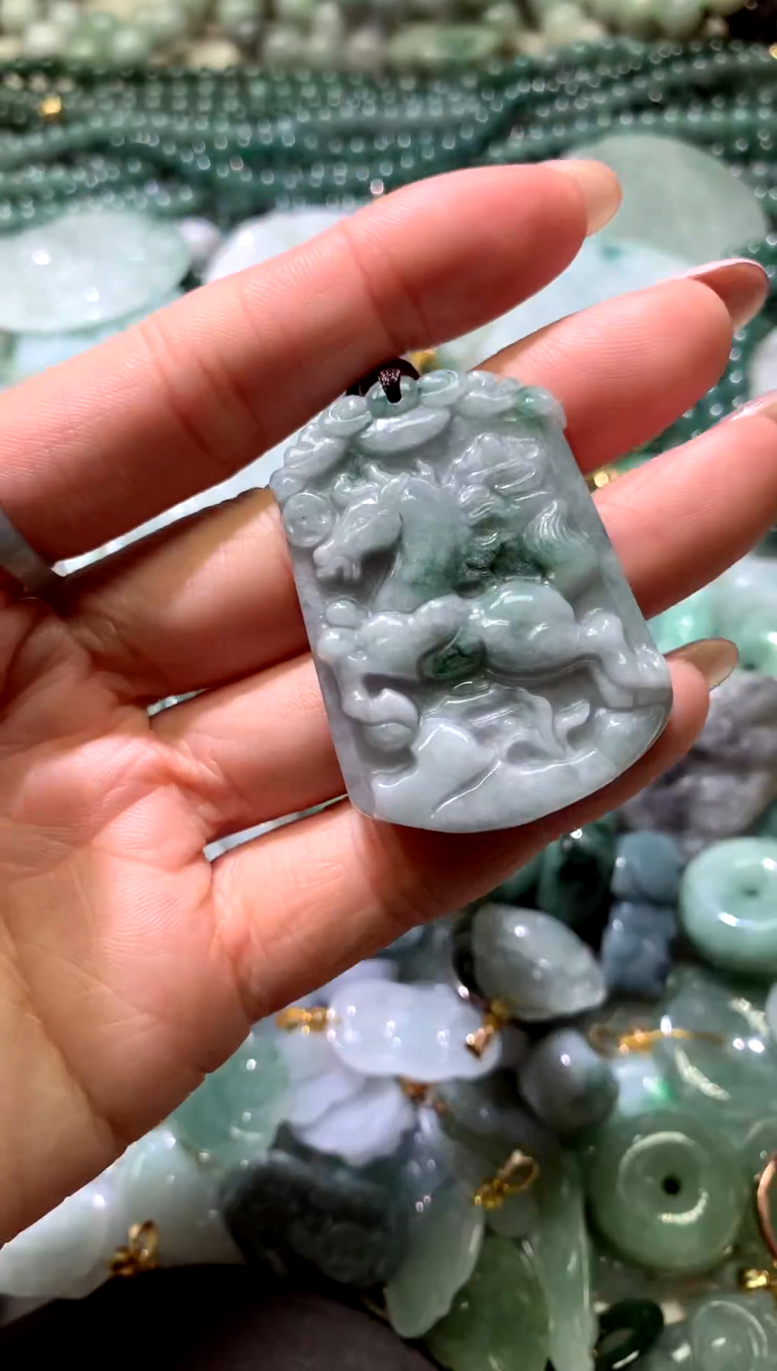吊坠(不含链)未镶嵌翡翠1