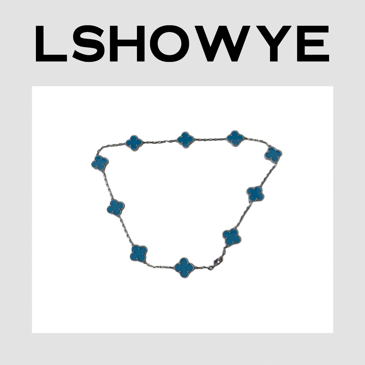合金树脂项链 LSHOWYE｜四叶草项链3412SJ