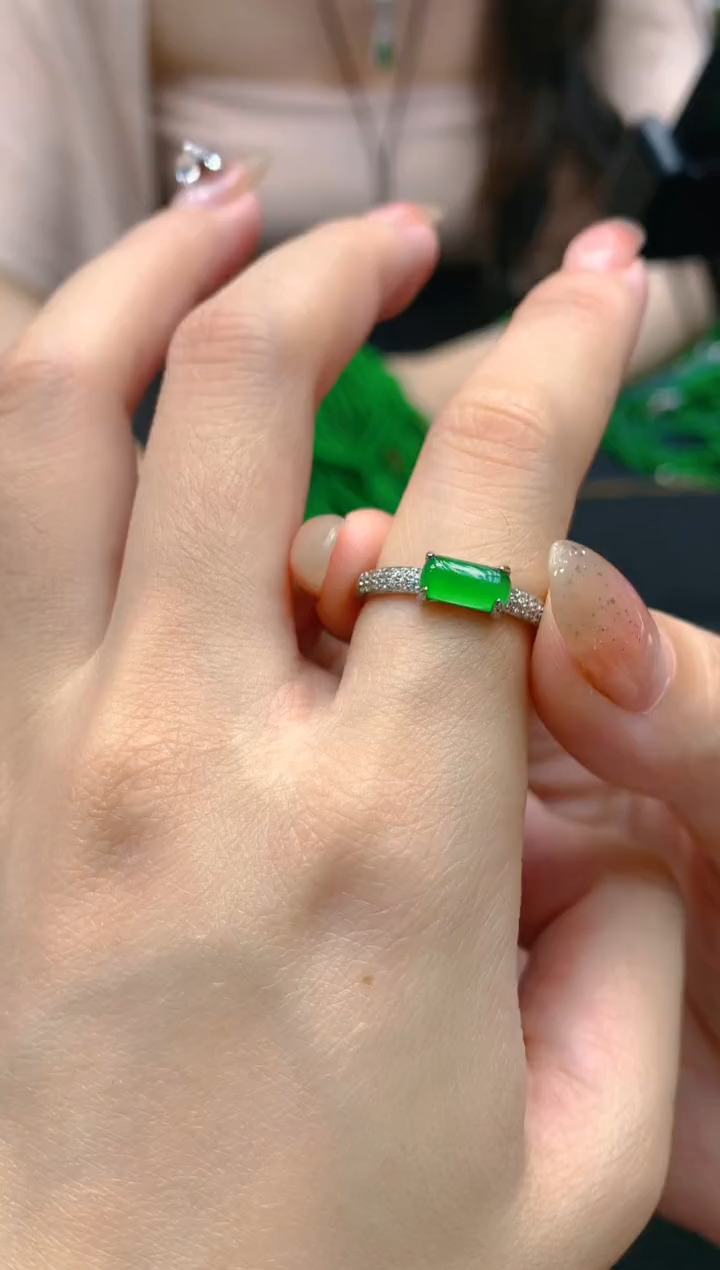 翡翠未镶嵌颈饰天然A货翡翠