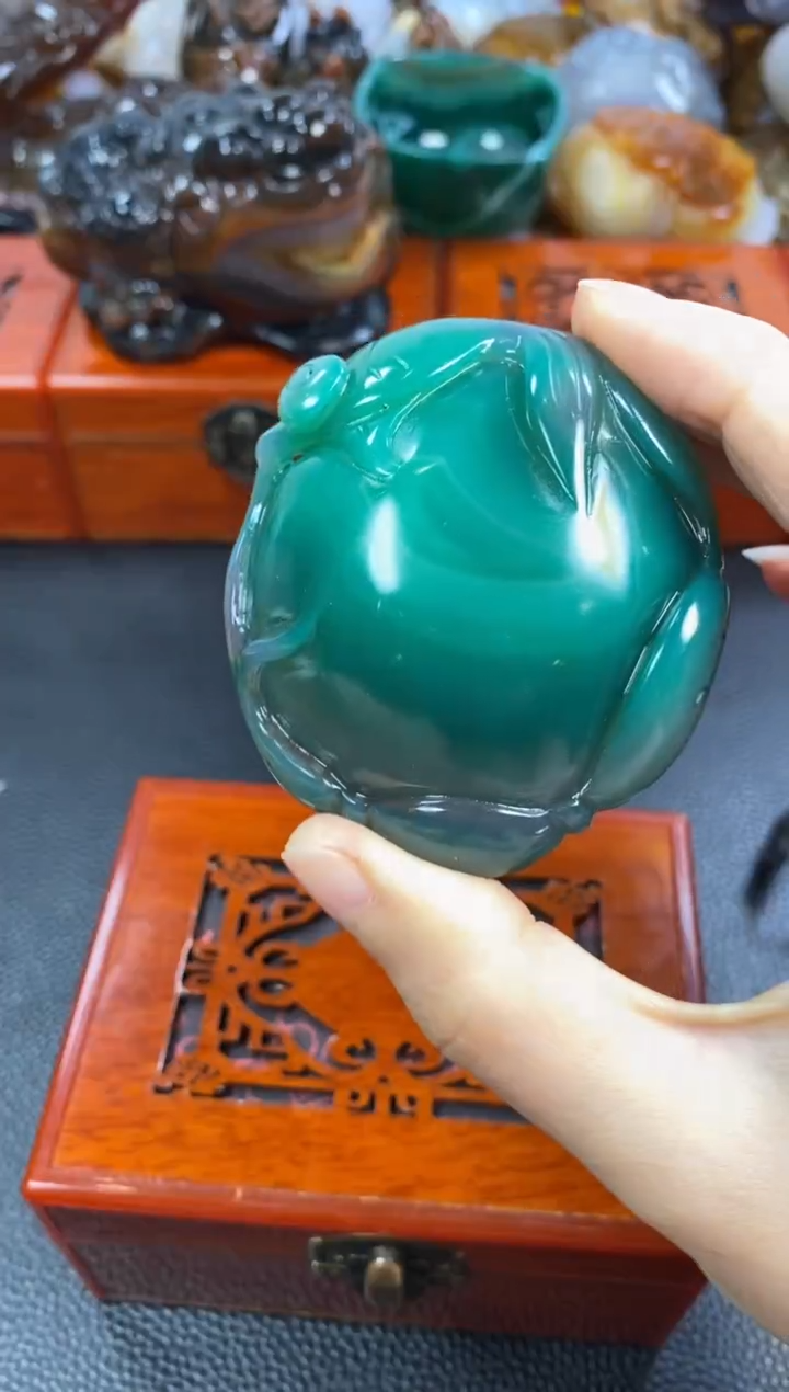 未镶嵌手把玛瑙/玉髓安*法1