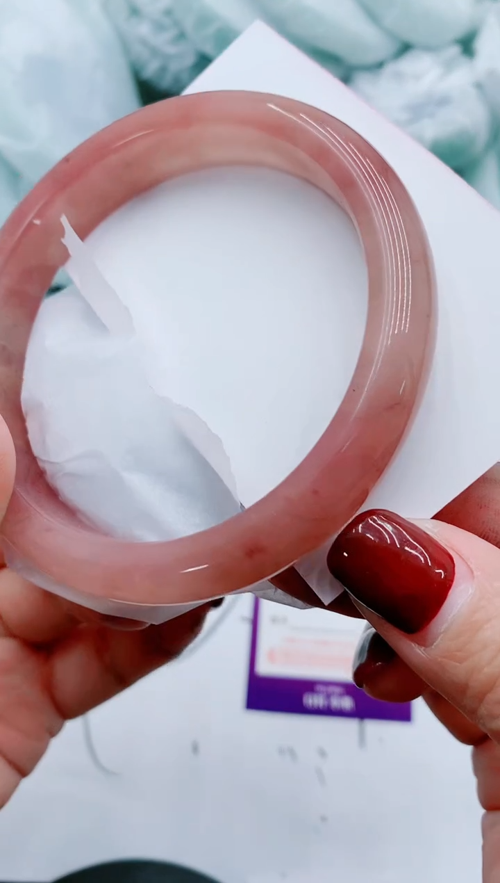 【闪购商品】石英质玉手镯未镶嵌P208-62/63