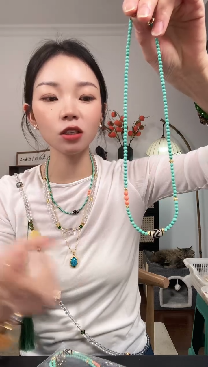 【闪购商品】琥珀颈饰未镶嵌A653AAAAA
