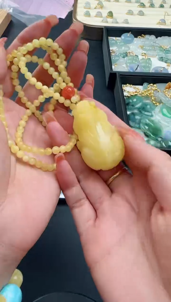 【闪购商品】蜜蜡颈饰未镶嵌TZG0120065