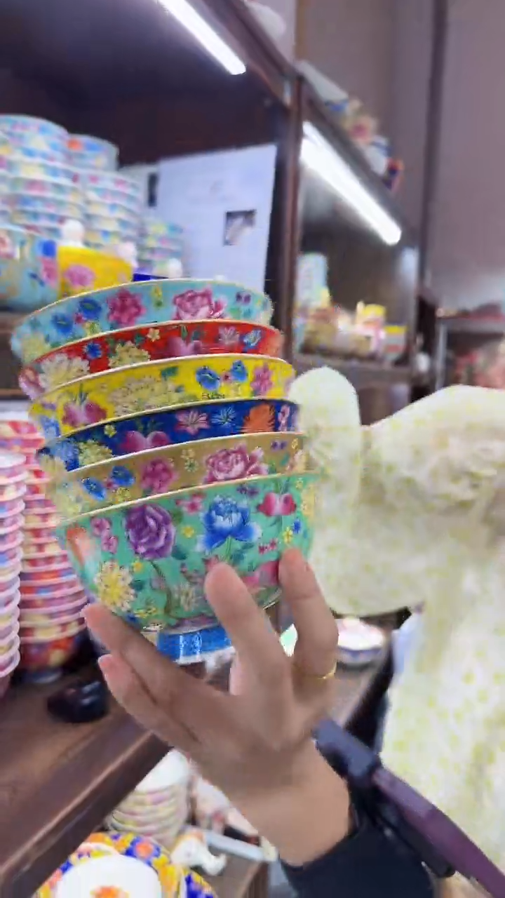 瓷片5英寸饭碗6个景德镇餐具