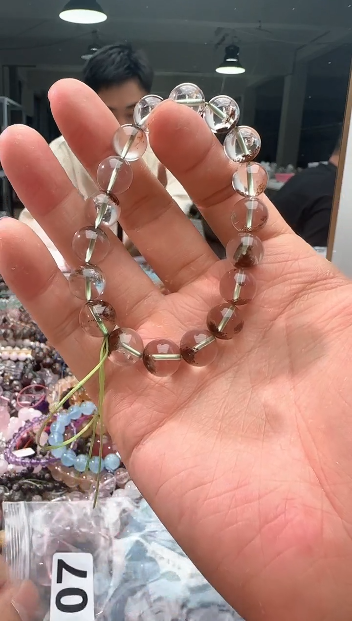 水晶手串未镶嵌107幽灵