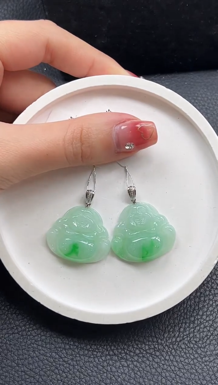 【闪购商品】翡翠颈饰18K金镶嵌YM1148-1佛公多样性发1件