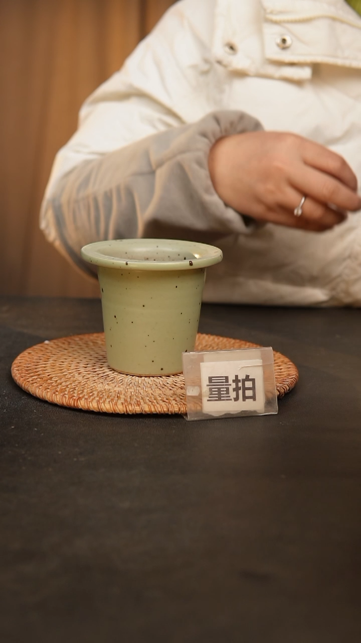 【闪购商品】瓷片泥泥手工花盆口7高8