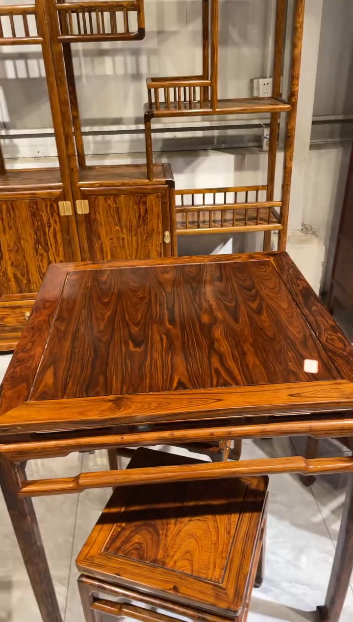 【闪购商品】木八仙桌五件套家具链接