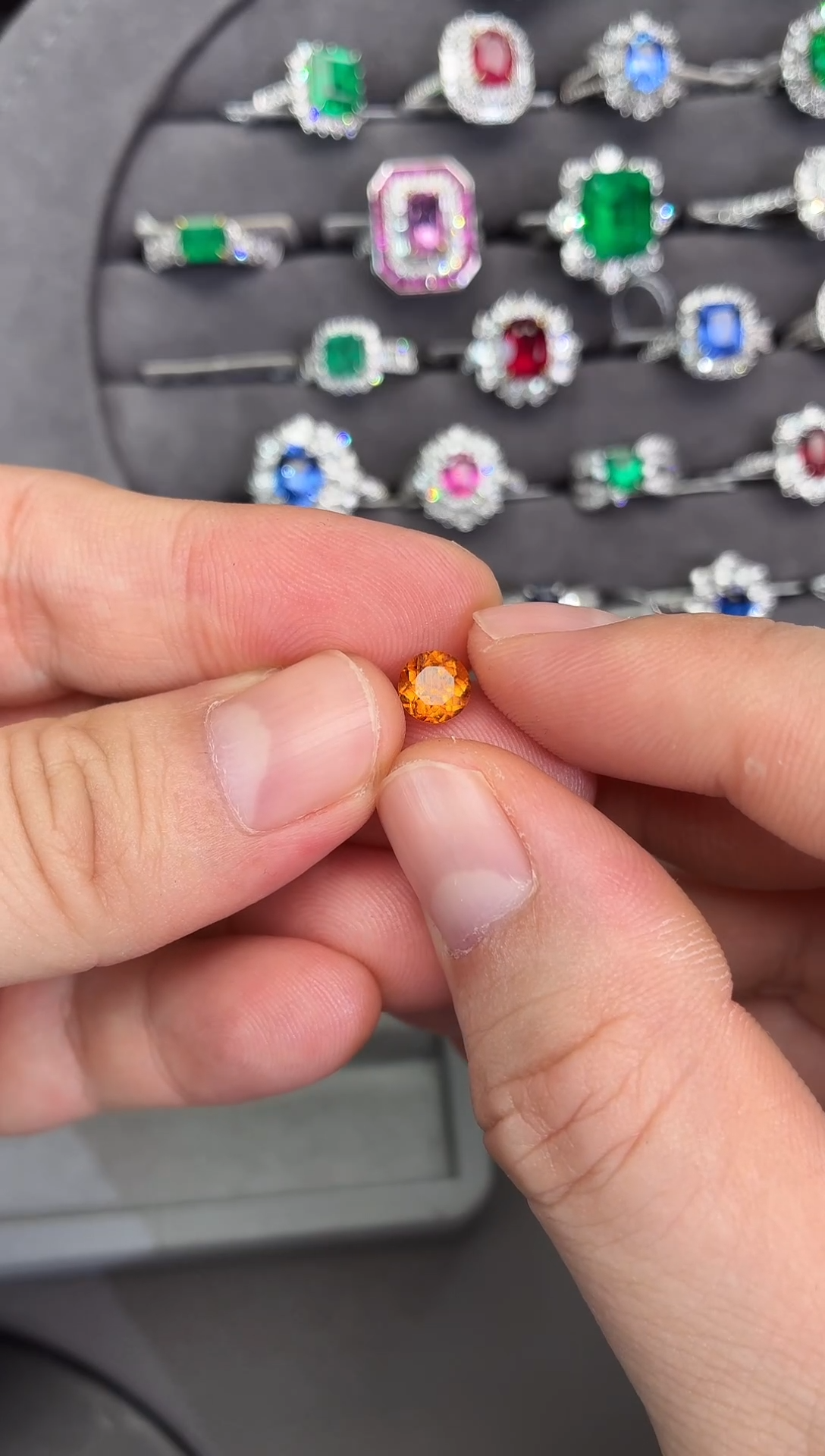 石榴石裸石银S925镶嵌【闪购】不低于1.0ct/七天鉴赏/多样性发货