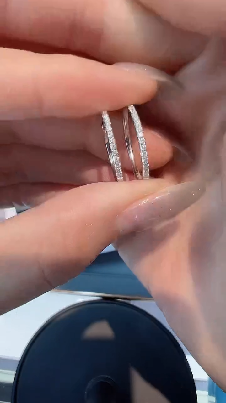 【闪购商品】钻石戒指/指环18K金镶嵌多样性发一