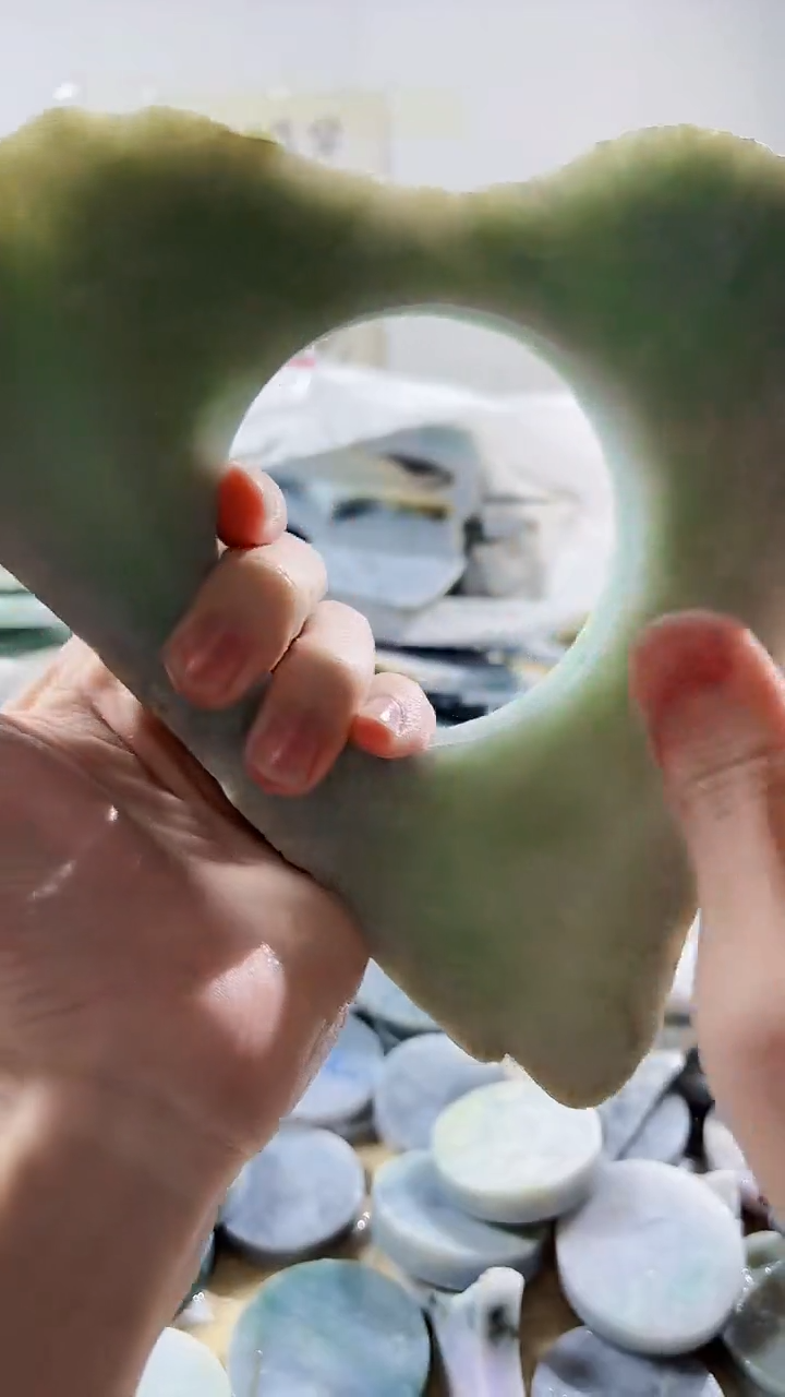 【闪购商品】翡翠裸石缅甸翡翠A货文517