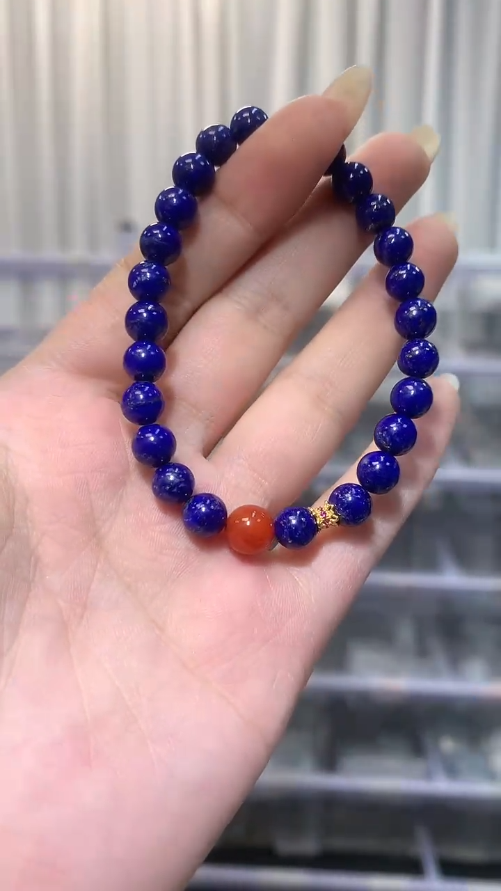 未镶嵌青金石手串【宝石世家严选】