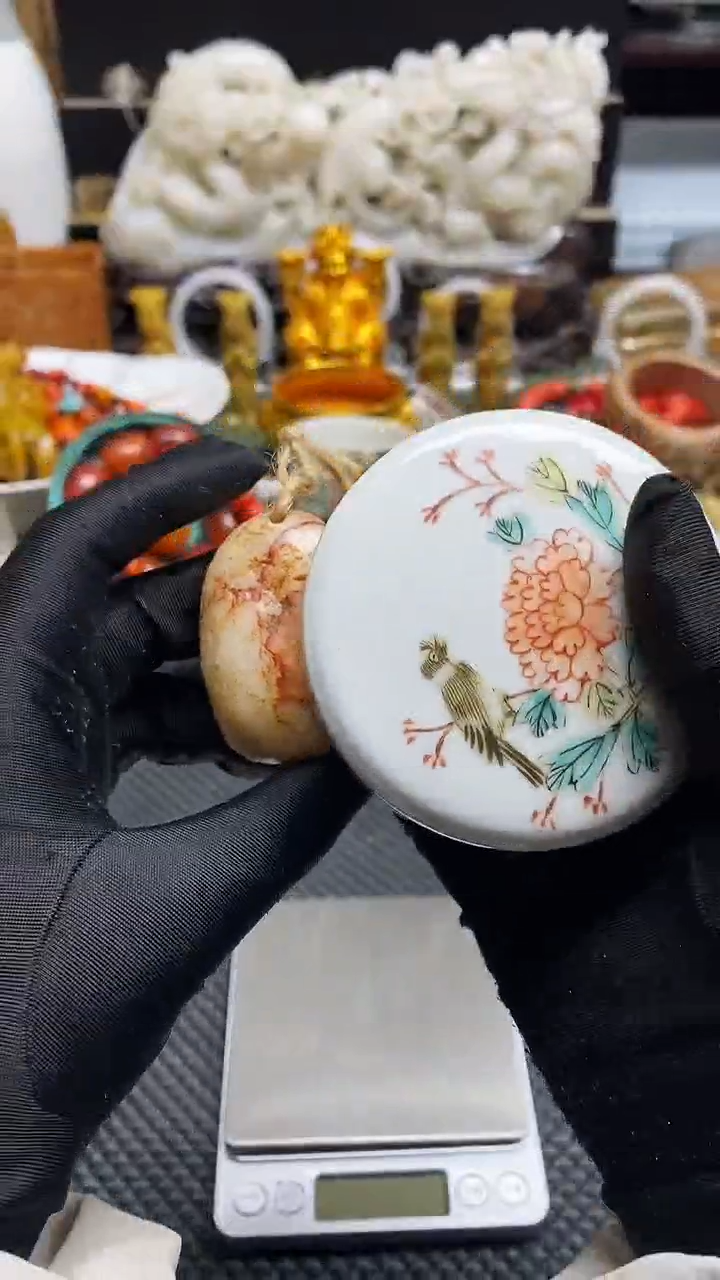 【闪购商品】瓷片瓷器瓷片 摆件1个