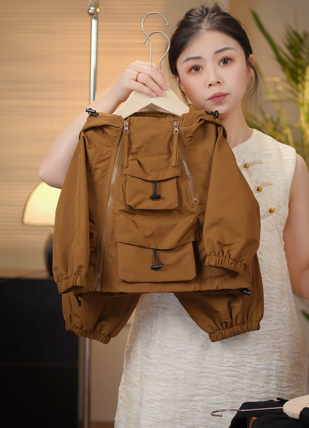 【现货】2025春秋季儿童新款韩版潮流时尚洋气休闲外套25526