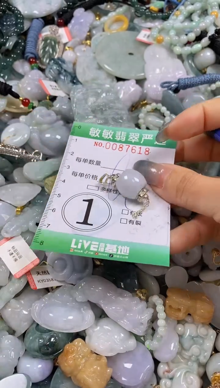 【闪购商品】翡翠颈饰未镶嵌闪购0087618