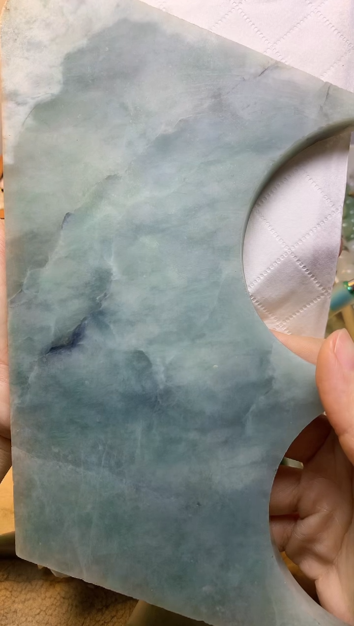 未镶嵌挂件翡翠海*佳缅甸A货翡翠，没有运费险 