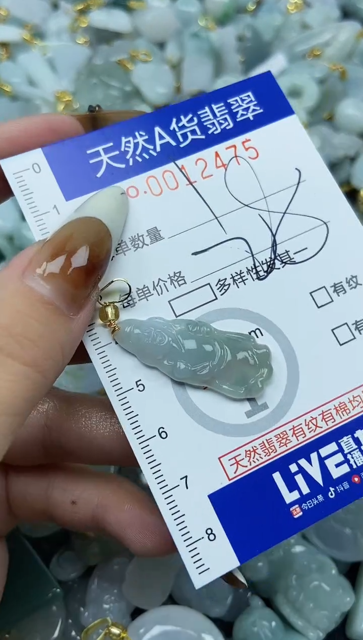【闪购商品】翡翠颈饰未镶嵌天然A货翡翠