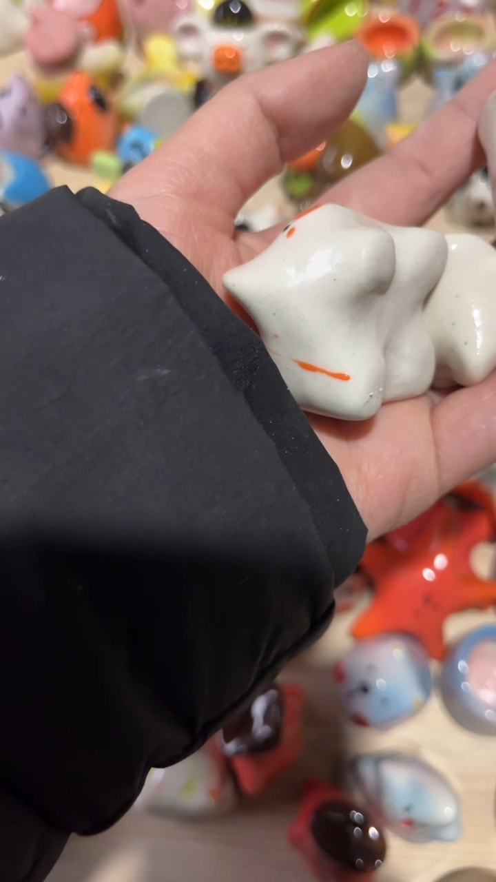 【闪购商品】摆件13纯手工微瑕陶瓷