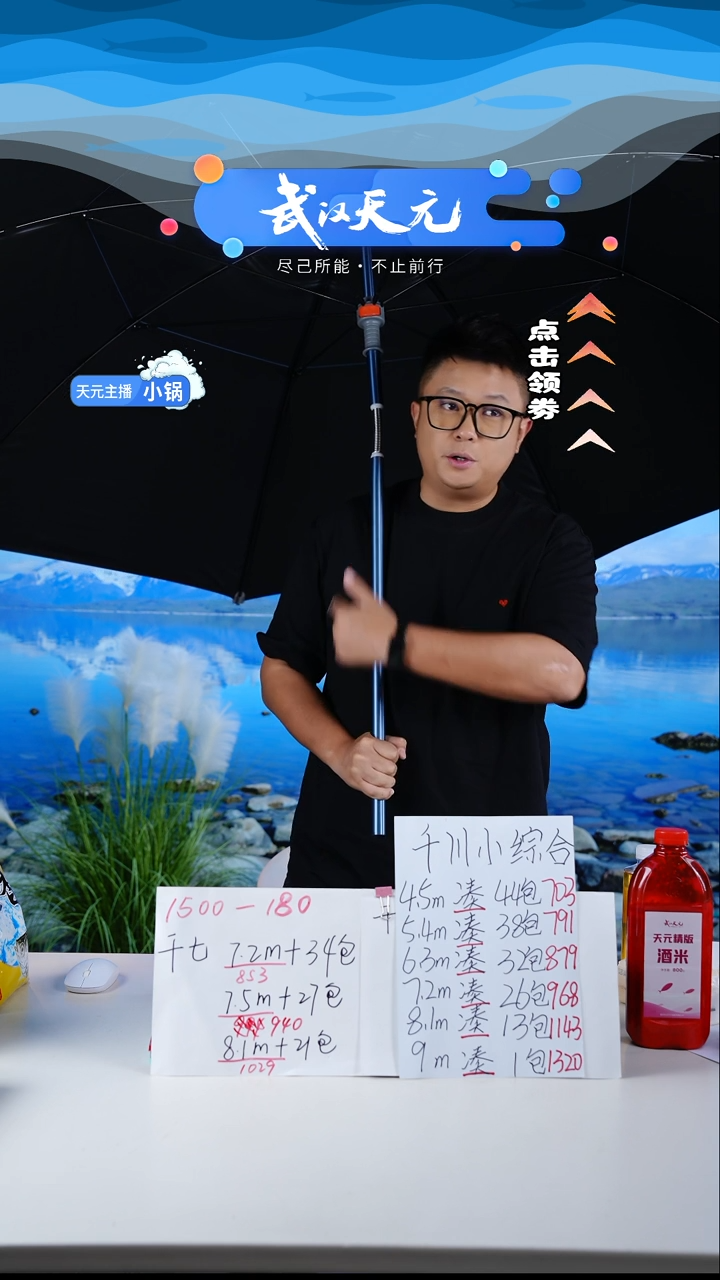 化***发【闪购】天元休闲伞PRO蓝色2.2米