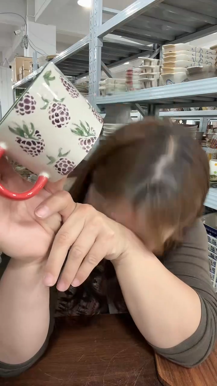 陶瓷出口外贸树莓马克杯