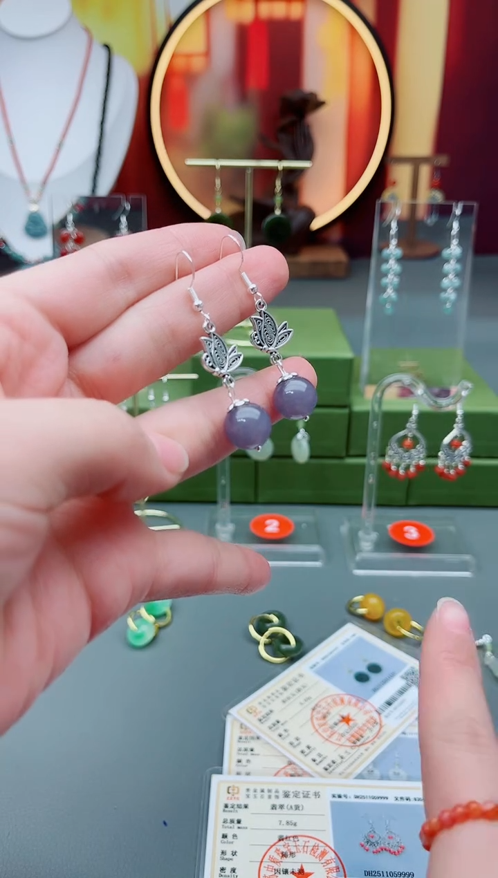 未镶嵌耳饰玛瑙/玉髓2310000