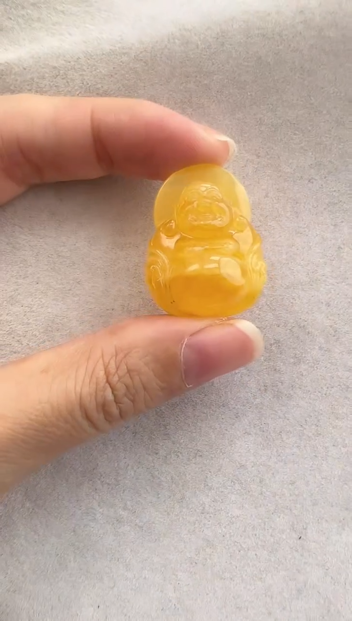 【闪购商品】琥珀裸石未镶嵌10118295-吊坠