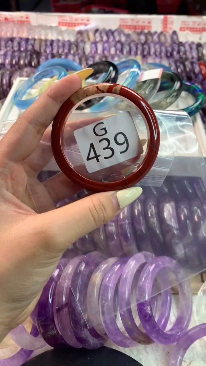 【闪购商品】水晶手镯未镶嵌水晶439-55