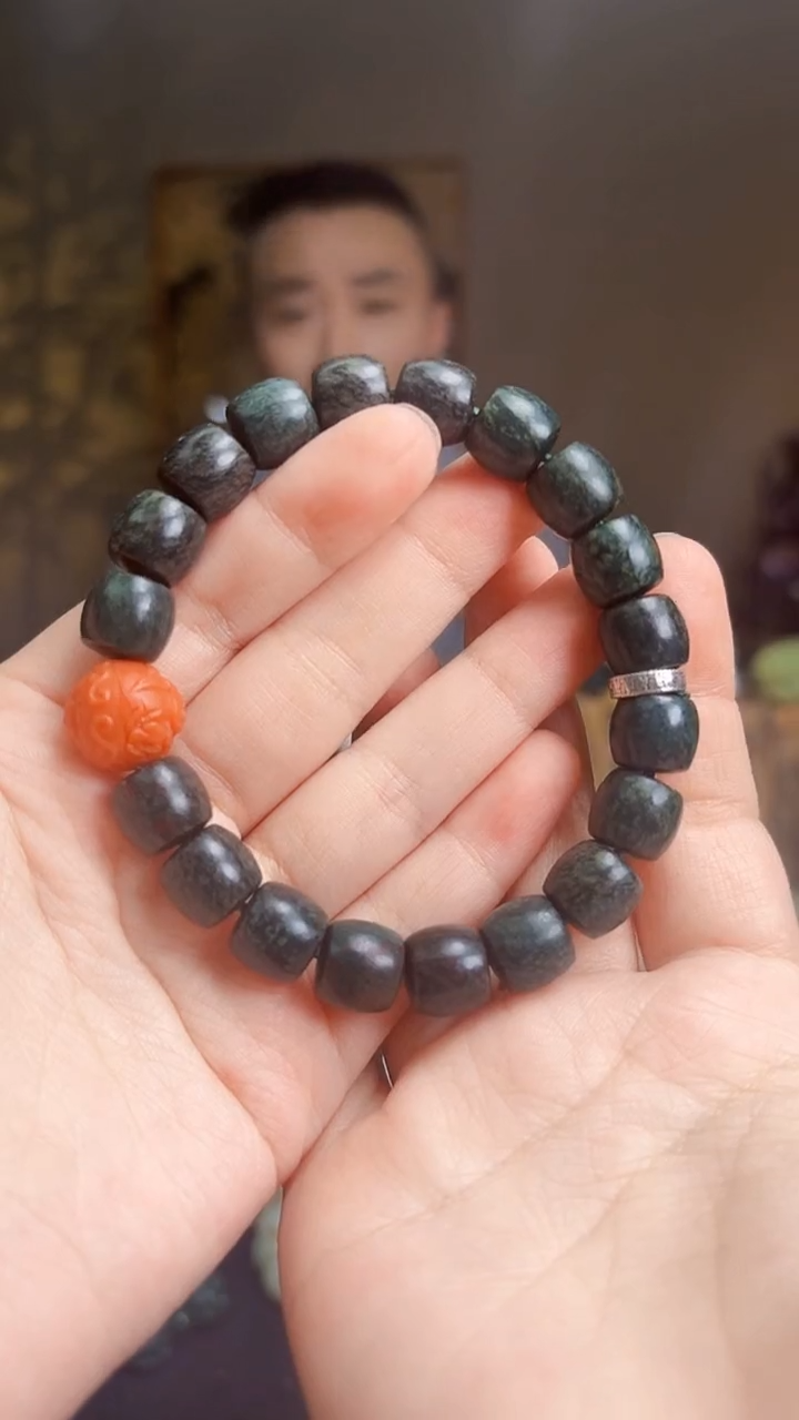 手串未镶嵌和田玉直切DIY