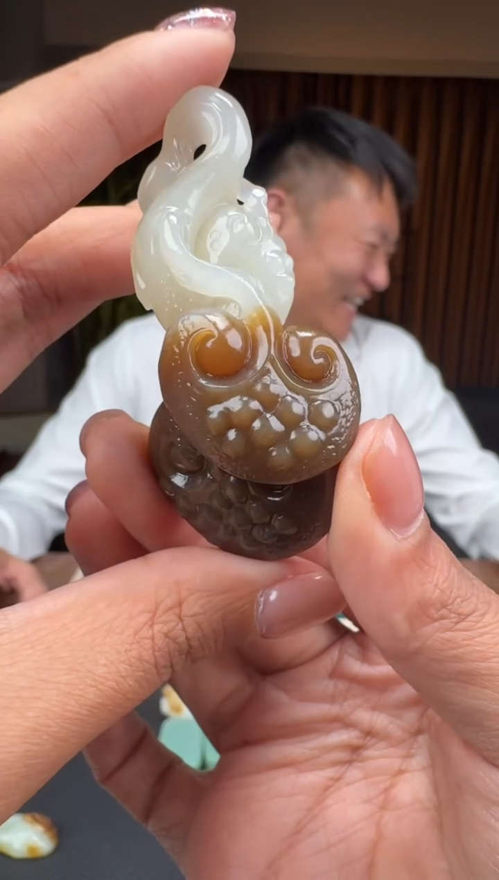 【闪购商品】和田玉160未镶嵌3.11巴哥多样性发货