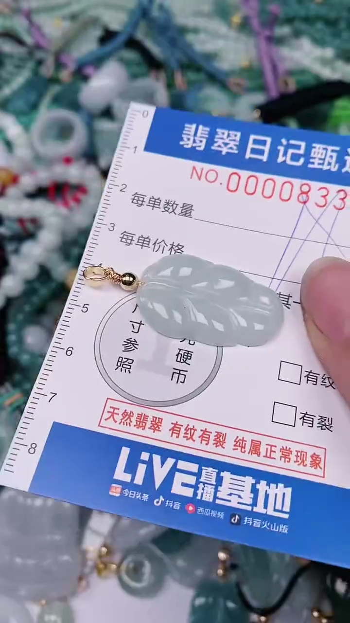 【闪购商品】翡翠颈饰未镶嵌00000833