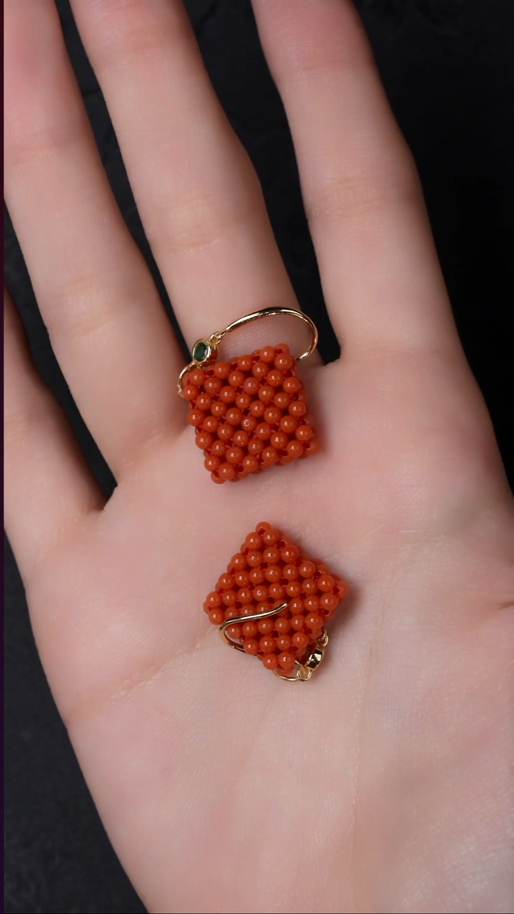 银S925镶嵌南红玛瑙耳饰 多样性发其1***///////