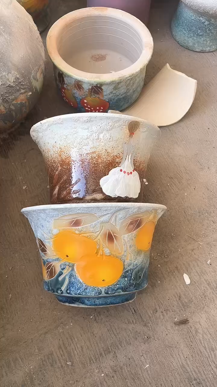 【闪购商品】摆件9-298口17高11瑕疵  二个