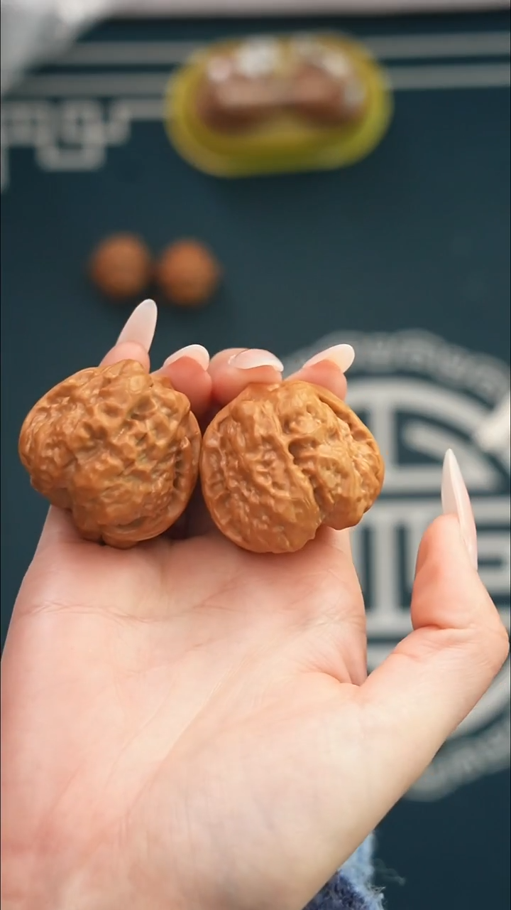 吊坠文玩核桃蛤蟆头38微修