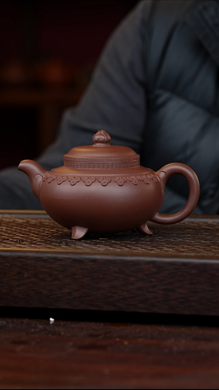 茶壶紫砂寂***我丹壶溢香紫砂壶微瑕