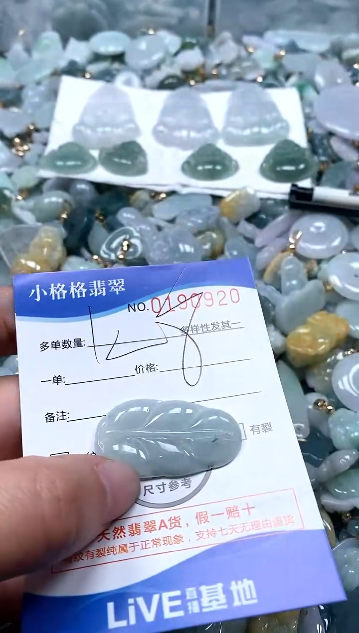 【闪购商品】翡翠颈饰未镶嵌闪购商品0190920