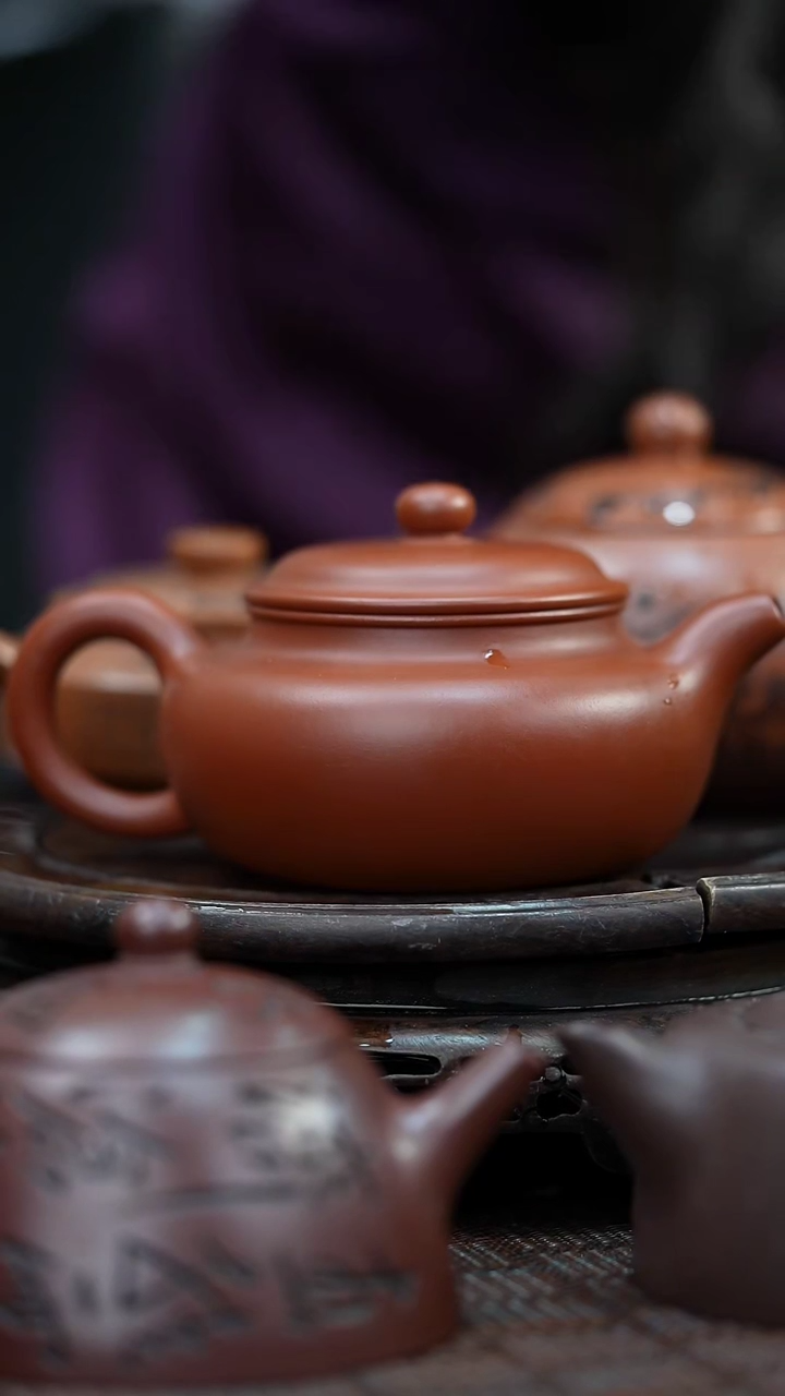 茶壶紫砂宜兴岁颐传砂原矿全手五件套