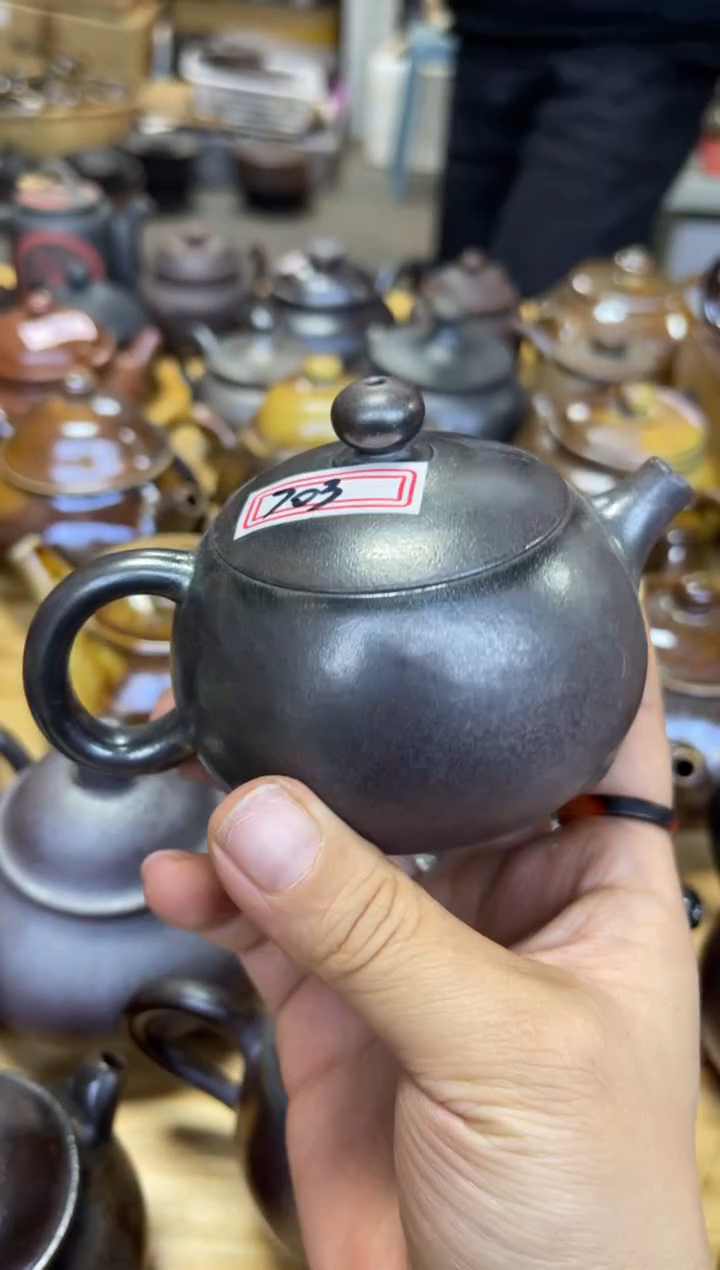 【闪购商品】壶703号微瑕【白云推荐】建水紫陶壶