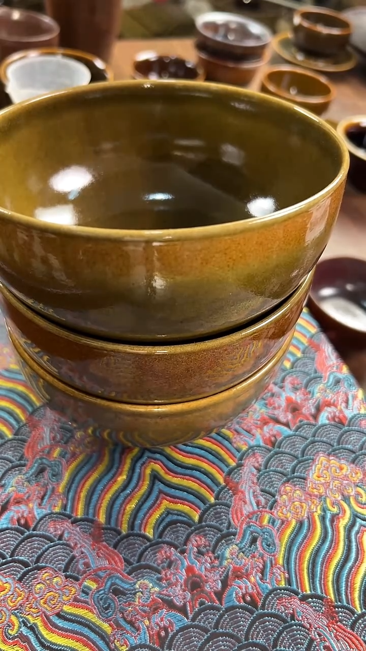 万****S瑕疵碗原矿釉3个