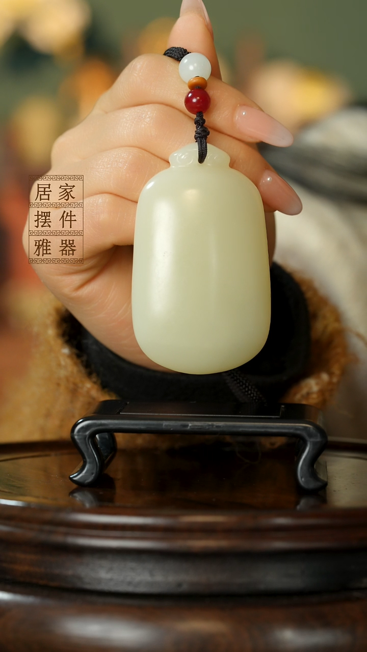 玉《如意手把》摆件