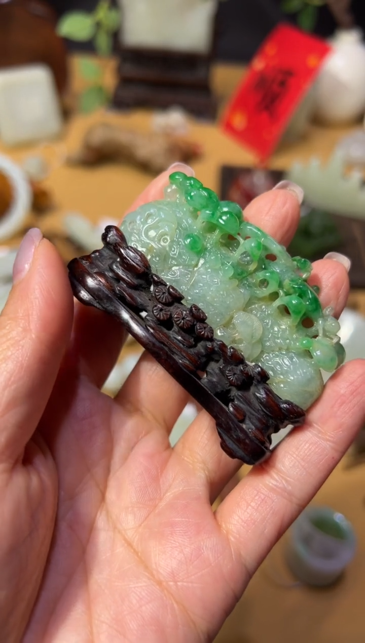 【闪购商品】翡翠山西文物商店翡翠摆件